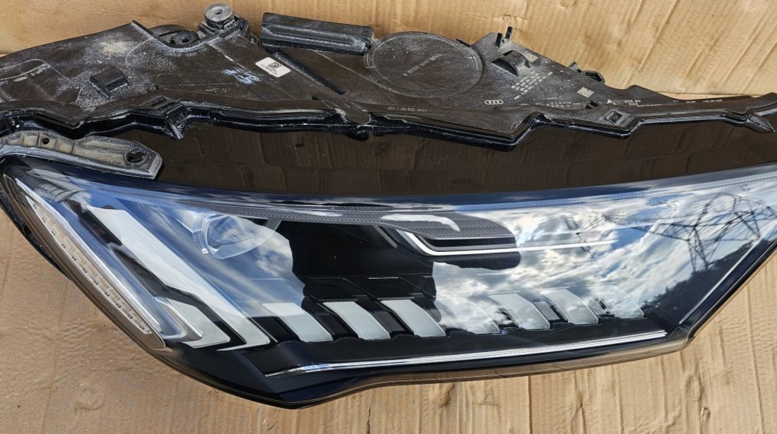Far dreapta Full Led Matrix Audi Q7 4M Facelift 2019 2020 2021
