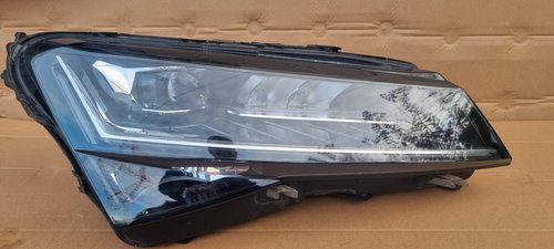 Far dreapta Full Led Skoda Superb 3 Facelift Crystal Lighting 2019 2020 2021