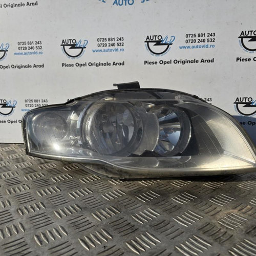 Far dreapta fundal crom halogen Audi A4 2004-2008 8EC, B7