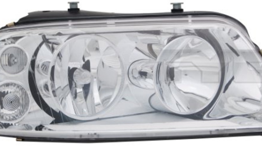 Far dreapta (H1/H7, reglaj electric, cu motoras, fundal cromat) VW SHARAN
