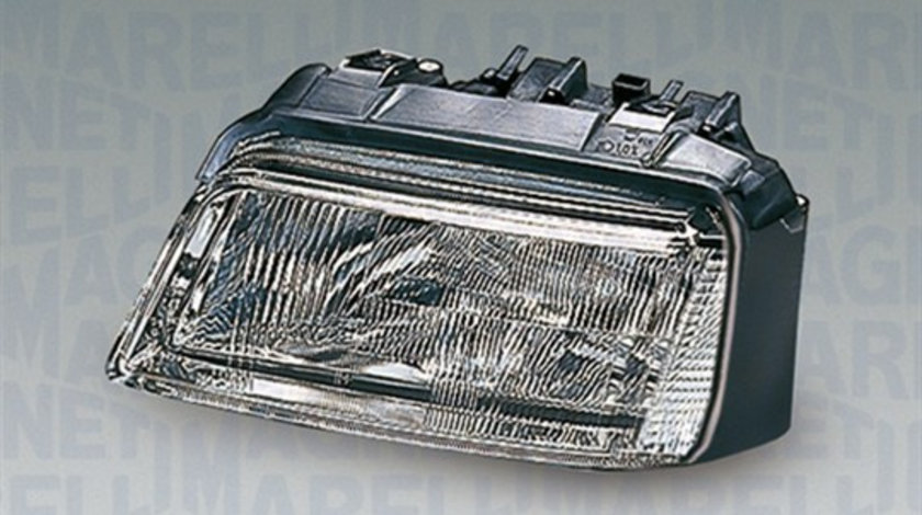 Far dreapta (H1/H7, reglaj electric, fundal cromat) AUDI A4 1994-1999