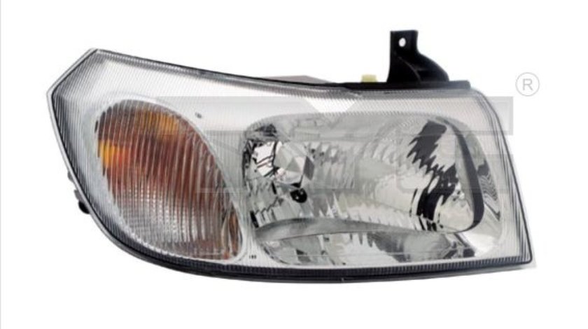 Far dreapta (H4, electric, fundal cromat) FORD TRANSIT 2000-2006