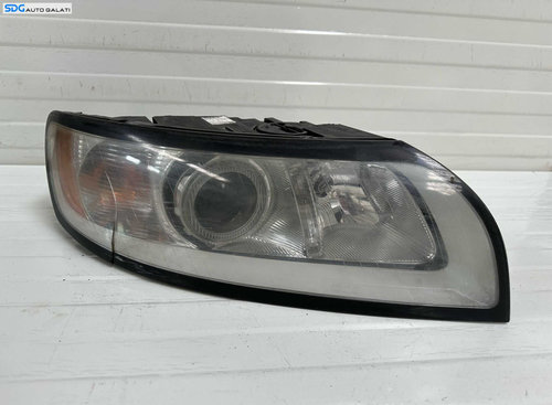 Far Dreapta Halogen cu Lupa cu Defect Volvo S40 FL Facelift 2007 - 2012 Cod 31265701 0301237602 [DZ0...