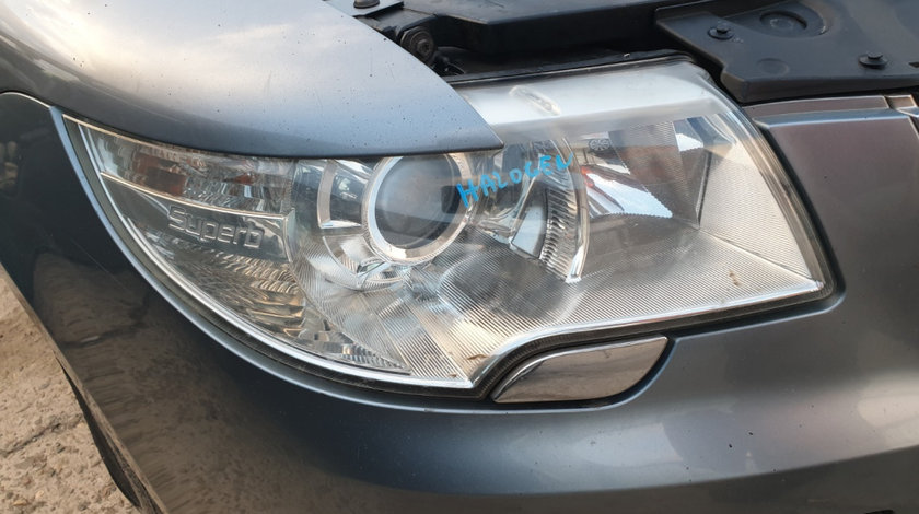 Far Dreapta Halogen cu Lupa Skoda Superb 2 2008 - 2015 [C4151]