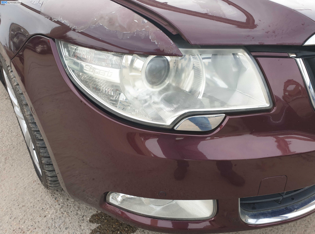 Far Dreapta Halogen cu Lupa Skoda Superb 2 NFL Non Facelift 2008 - 2013 [K6028]
