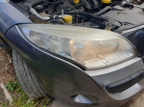 Far Dreapta Halogen cu Urechi Lipite Renault Megane 3 NFL Non Facelift 2008 - 2012 [K5735]