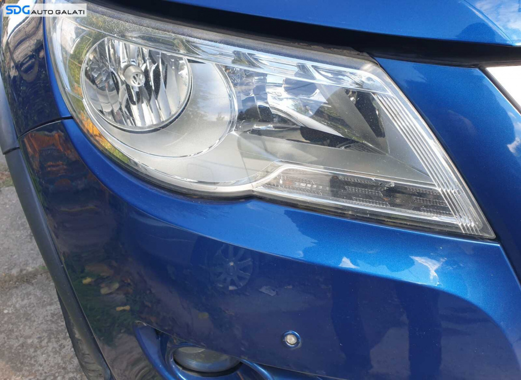 Far Dreapta Halogen FARA Lupa Volkswagen Tiguan NFL Non Facelift 2007 - 2011 [C9055]