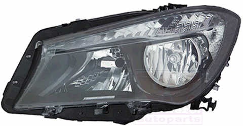 Far dreapta halogen Mercedes CLA W117