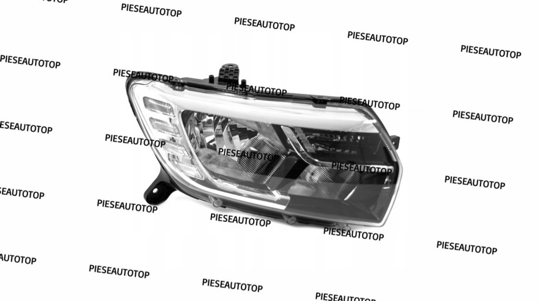 Far dreapta led Dacia Logan 2 2018 NOU 260105925R 260100697R OEM (ECHIPAT CU BECURI)