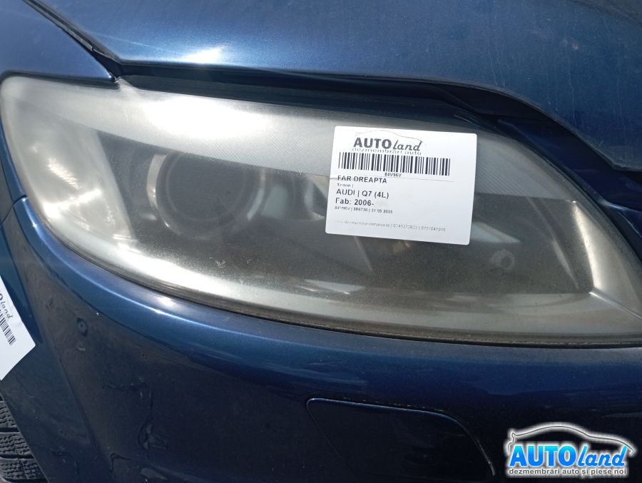 Far Dreapta Xenon Audi Q7 4L 2006