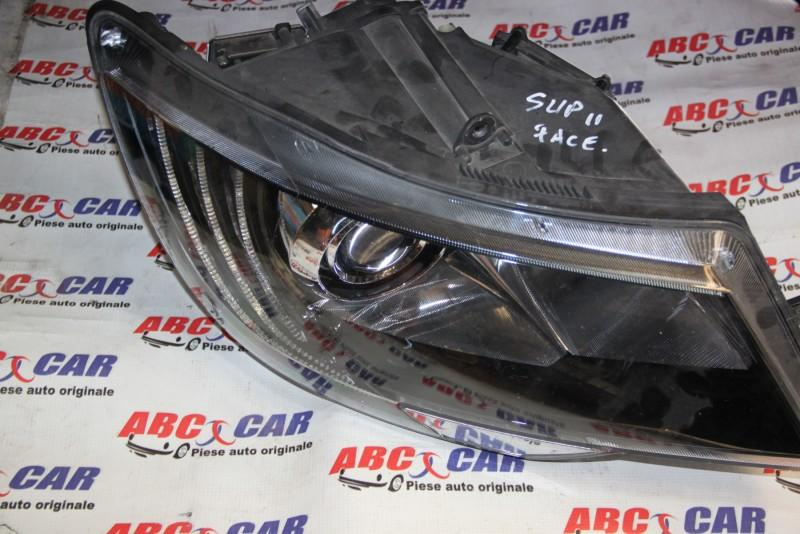 Far dreapta xenon led Skoda Superb 2 facelift 2013-2015