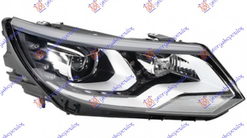 Far Electric Bixenon Halogen Dreapta VW Tiguan 2011 2012 2013 2014 2015 2016