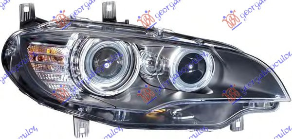 Far Electric Bixenon Hella Stanga Bmw X6 E71 2008 2009 2010 2011 2012 2013 2014