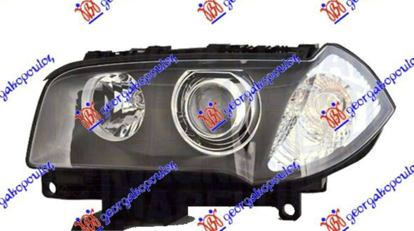 Far Electric Bixenon Marelli Cu Semnalizare Alba Stanga Bmw X3 E83 2004 2005 2006 2007