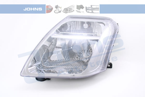 Far Electric Cu Motor H4 Stanga Citroen C2 An 2003 2004 | 2005 2006 | 2007 2008 | 2009