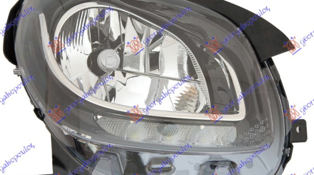 Far Electric Dreapta Smart ForTwo An 2014 2015 2016 2017 2018 2019 2020 (LED+DRL)