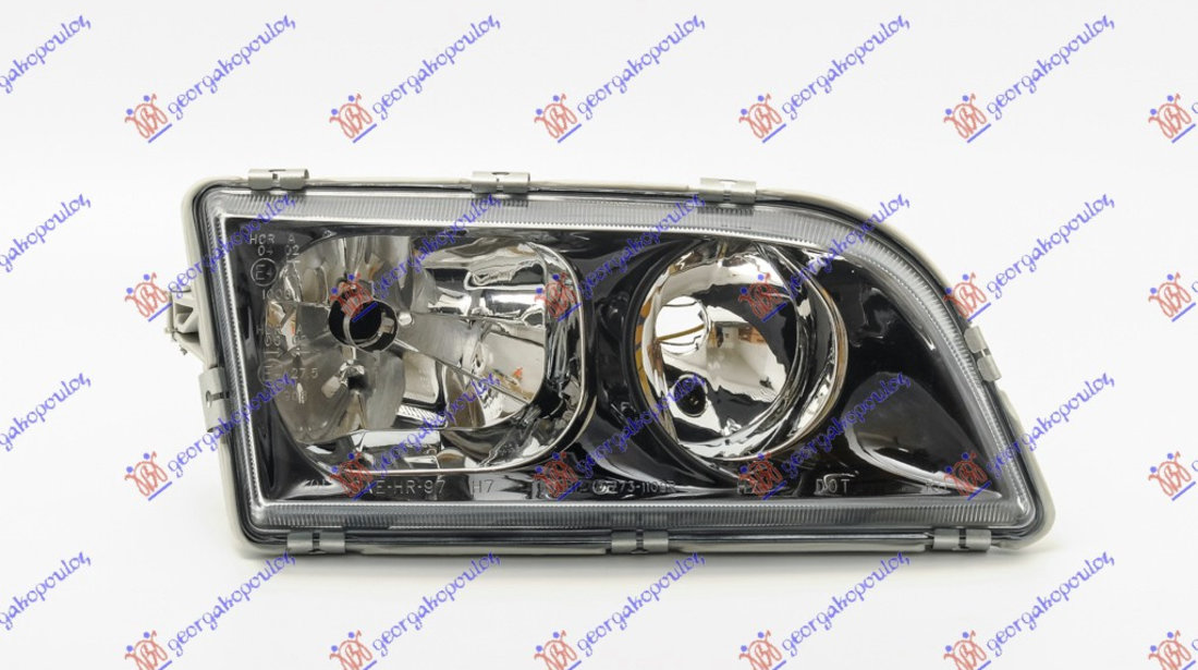 Far Electric Fundal Negru Dreapta Volvo S40 2000 2001 2003