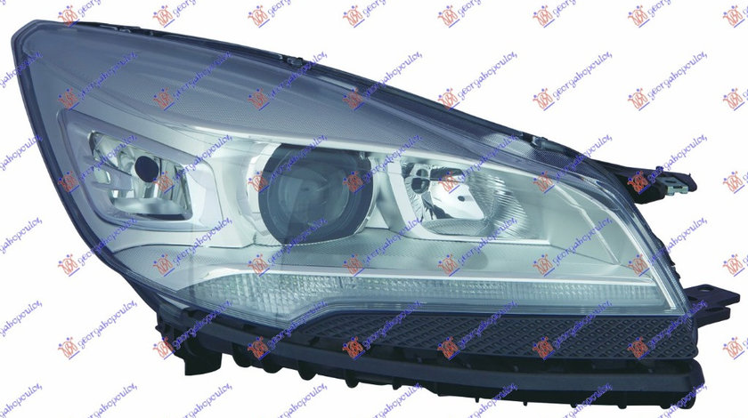 Far Electric Halogen Bi-Xenon Negru Dreapta Ford Kuga 2013 2014 2015 2016