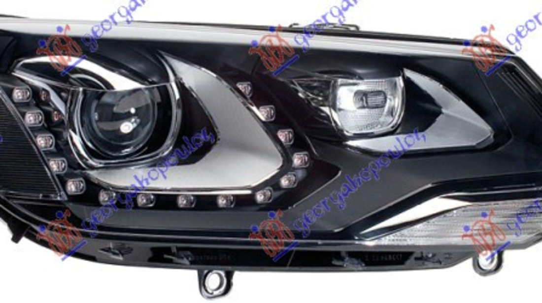 Far Electric Halogen Bixenon Dreapta VW Touareg 2010 2011 2012 2013 2014