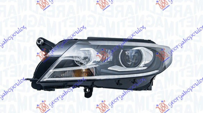 Far Electric Halogen Bixenon Stanga VW CC 2012 2013 2014 2015 2016 2017 2018 2019 2020 2021