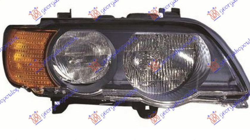 Far Electric Halogen Dreapta Bmw X5 E53 2000 2001 2002 2003 2004 2005 2006 2007