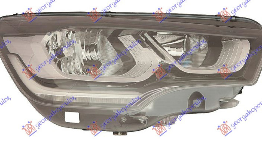 Far Electric Halogen Dreapta Citroen C4 2011-2012-2013-2014-2015-2016-2017-2018-2019-2020-2021