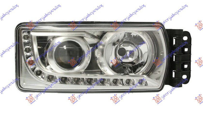 Far Electric Halogen Dreapta Iveco Stralis 2003 2004 2005 2006 2007 2008 2009 2010 2011 2012 2013 2014 2015