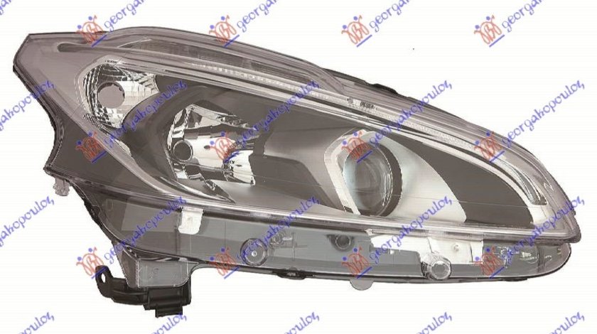 Far Electric Halogen Dreapta Peugeot 208 An 2015 2016 2017 2018 2019