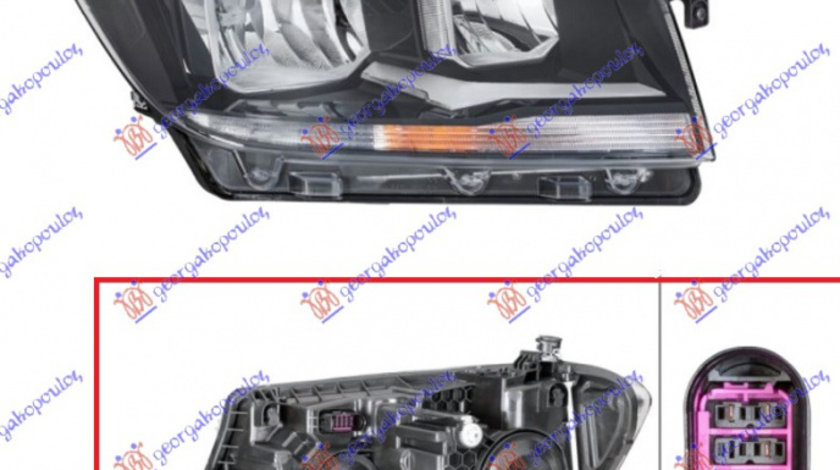 Far Electric Halogen Dreapta VW Crafter 2017 2018 2019 2020 2021