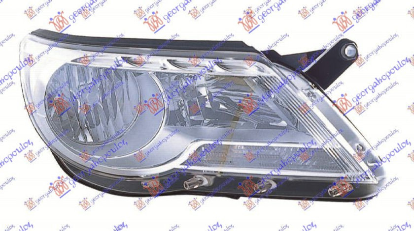 Far Electric Halogen Dreapta VW Tiguan 2007 2008 2009 2010 2011