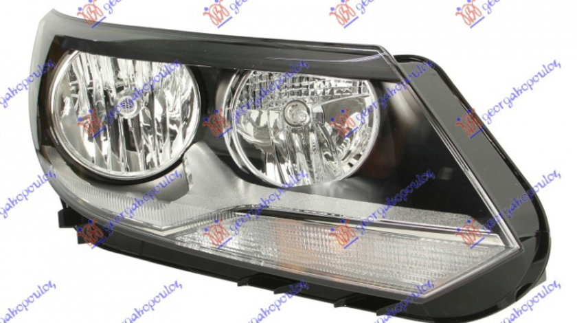 Far Electric Halogen Dreapta VW Tiguan 2011 2012 2013 2014 2015 2016