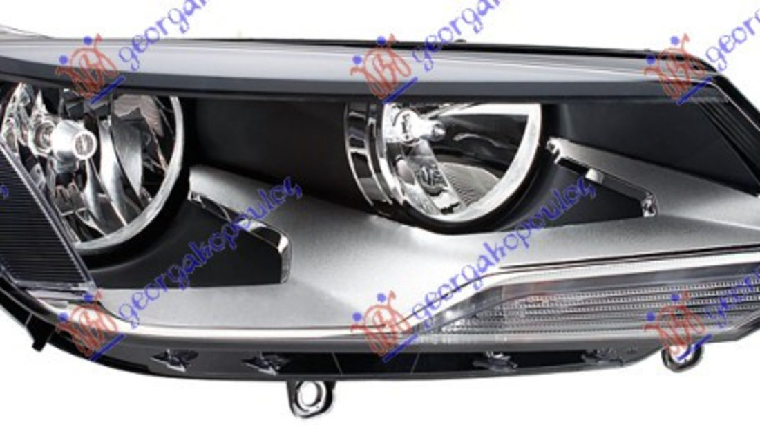 Far Electric Halogen Dreapta VW Touareg 2010 2011 2012 2013 2014