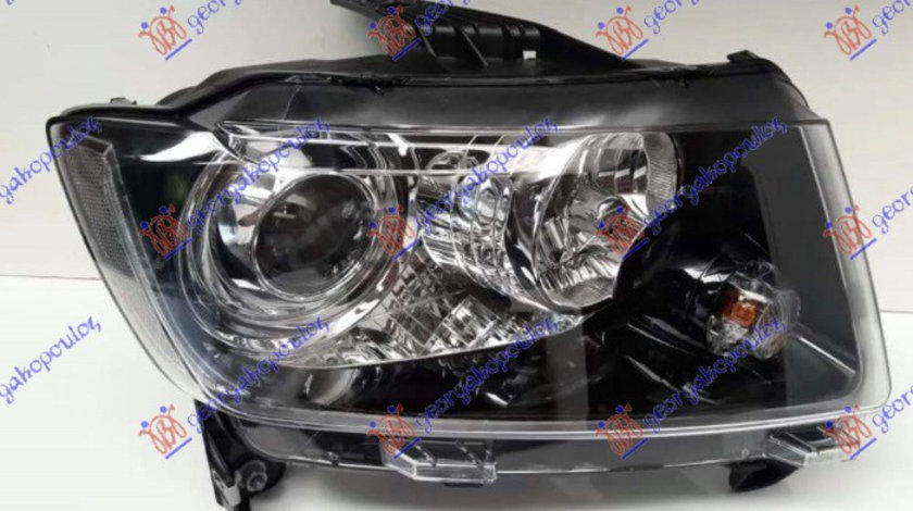 Far Electric Halogen Negru Dreapta JEEP COMPASS 2011 2012 2013 2014 2015 2016