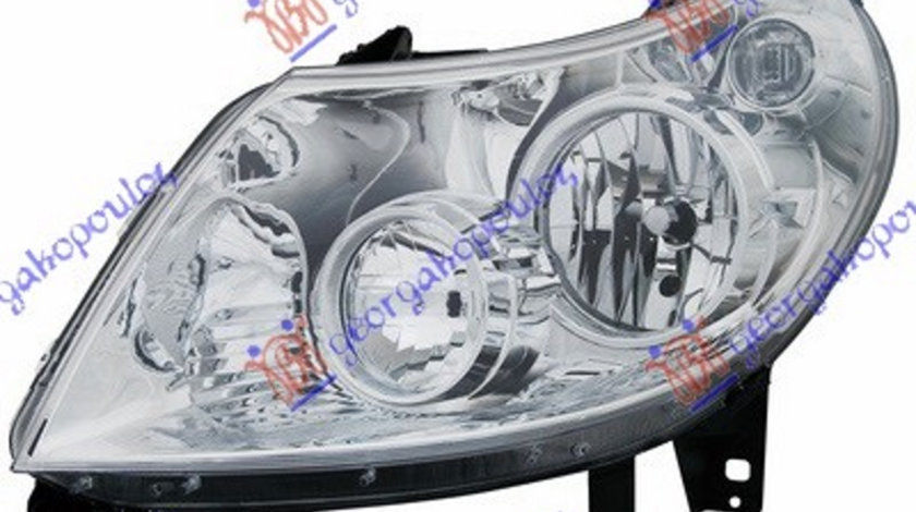 Far Electric Halogen Stanga Citroen Jumper 2006 2007 2008 2009 2010 2011 2012 2013 2014