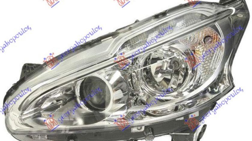 Far Electric Halogen Stanga Peugeot 208 An 2012 2013 2014 2015