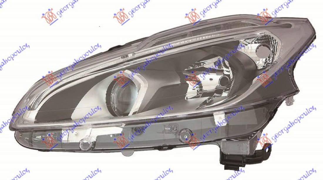 Far Electric Halogen Stanga Peugeot 208 An 2015 2016 2017 2018 2019