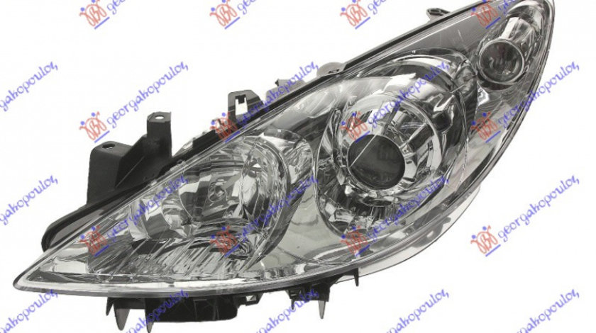 Far Electric Halogen Stanga Peugeot 307 2005 2006 2007