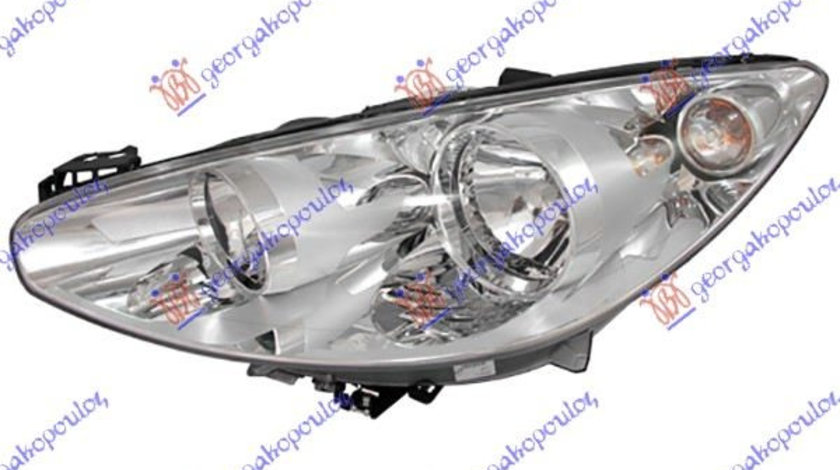 Far Electric Halogen Stanga Peugeot 308 2008 2009 2010 2011 2012 2013