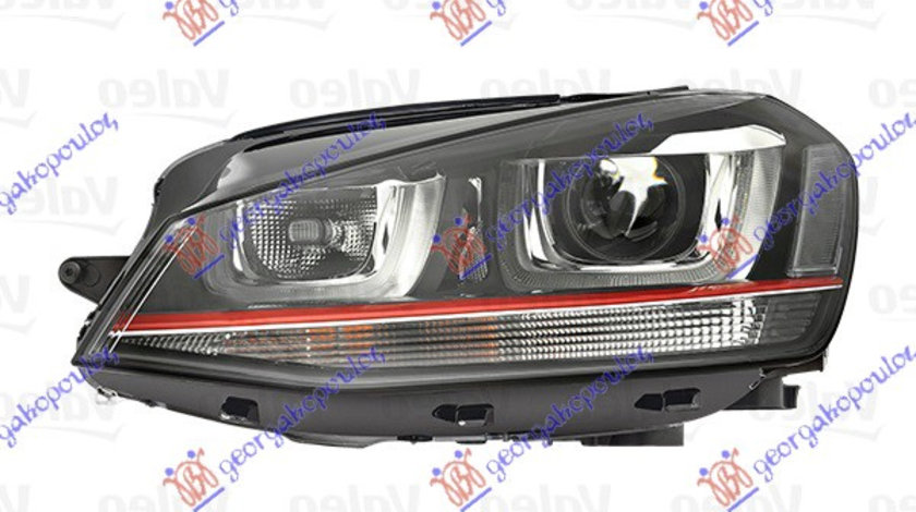 Far Electric Halogen Xenon Stanga VW Golf 7 2013 2014 2015 2016