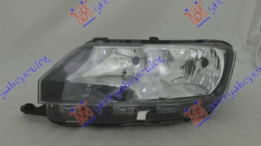 Far Electric pe Halogen Stanga Skoda Rapid 2012 2013 2014 2015 2016 2017 2018 2019