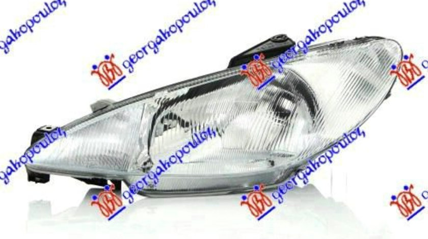 Far Electric Stanga Peugeot 206 An 1998 1999 2000 2001 2002 2003 2004 2005 2006 2007 2008 2009