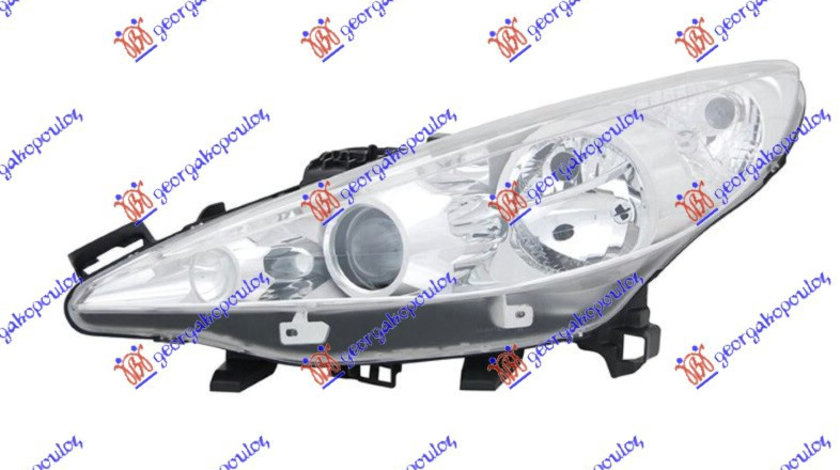 Far Electric Stanga Peugeot 207 An 2006 2007 2008 2009 2010 2011 2012 2013 2014