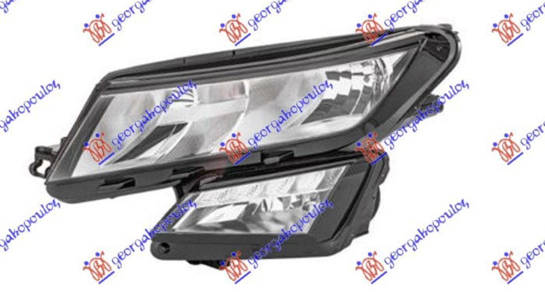 Far Electric Stanga Skoda Kodiaq 2016 2017 2018 2019 2020 (With LED, DRL)