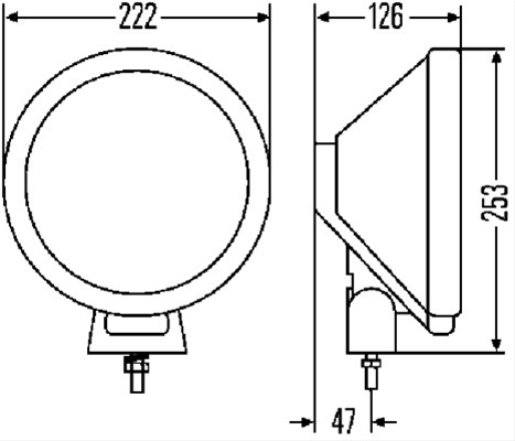 Far Faza Lunga Hella Scania 1F8 006 800-221