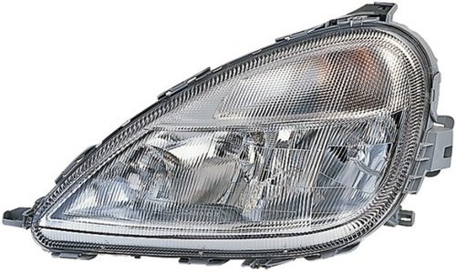 Far halogaen cu lumini de semnalizare cu lentile stanga Mercedes A Class w168 98-04 E mark