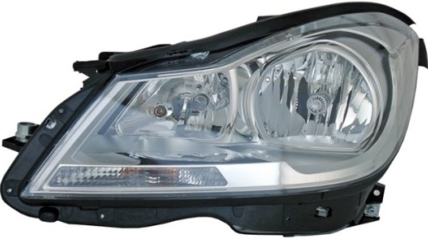 Far halogen cromat stanga Mercedes C Class w204 11/14