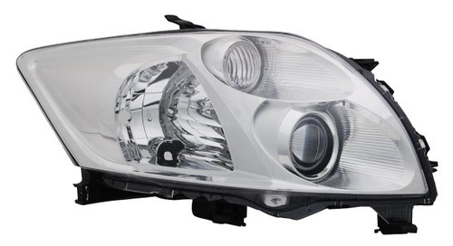 Far halogen cromat stanga Toyota Auris 2007-2010.