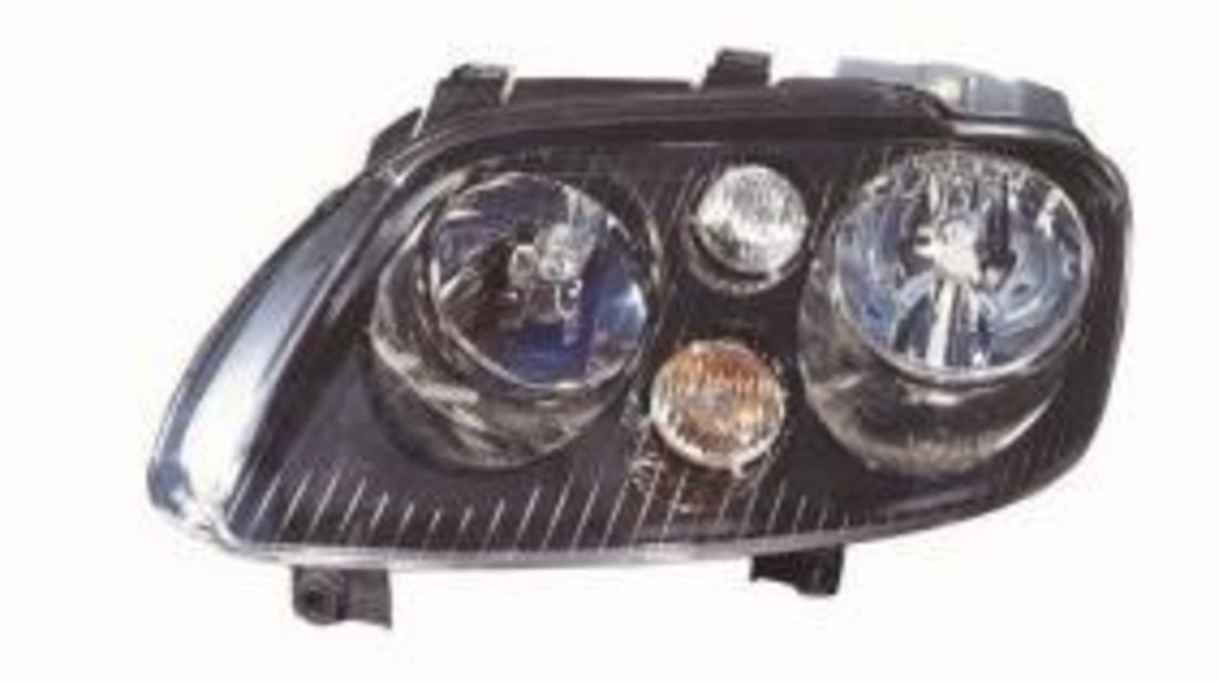 Far halogen negru dreapta VW Touran 03/10 Marelli