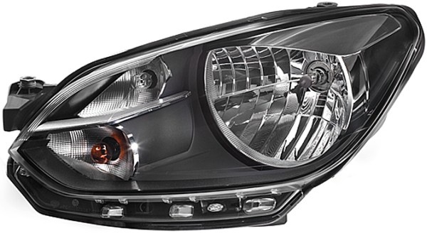 Far halogen negru dreapta VW UP 12/16 Hella