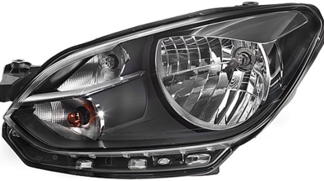 Far halogen negru dreapta VW UP 12/16 Hella